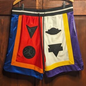 Air Jordan DNA Diamond “What The” NY LA Basketball Shorts - Mens Size Large